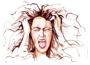 screaming (Uma painting)